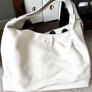 Kate Spade white shoulder bag